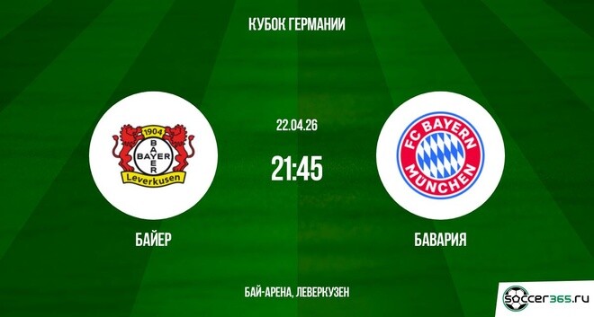 Превью Байер  Бавария 22042026
